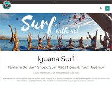Tablet Screenshot of iguanasurf.net